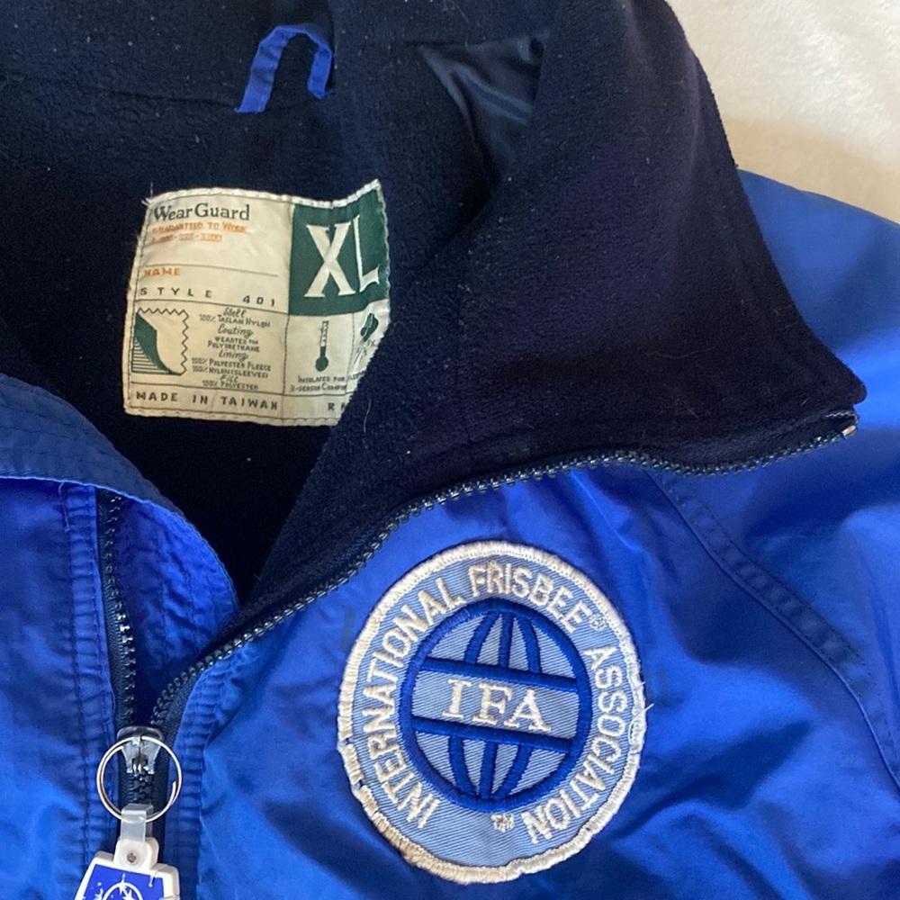 International frisbee association winter jacket!
